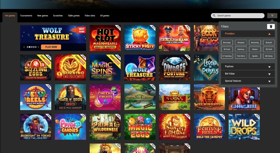 Pokiez Casino Games and Software